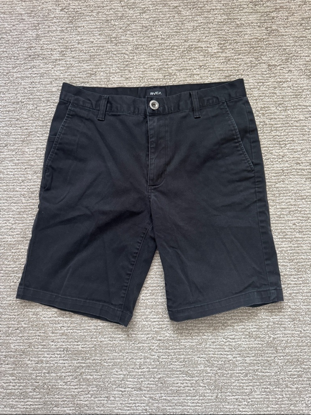 RVCA Black Weekend Stretch Short Cotton Versatile Elevated Summer Vacation 31